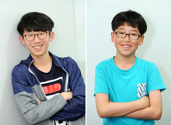 동갑내기 박상진ㆍ김지명 영재입단대회로 입단
